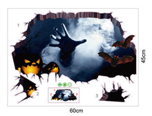 Halloween Decoration Horror Stickers Environmental Protection Wall Stickers Ground Stickers
