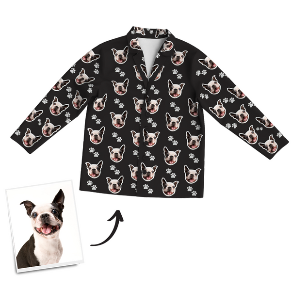 Custom Dog Photo Pajama Pants, Sleepwear, Nightwear
