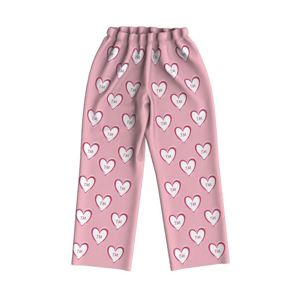 Name On Pink Sleeping Wear, Tops And Pants