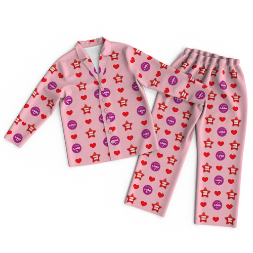 Custom Logo Pajamas Personalized Business Gifts - Heart