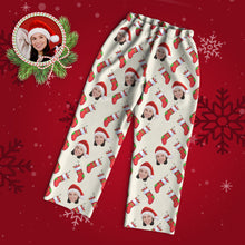 Custom Face Pajama Personalized Photo Pajamas Christmas Socks Christmas Gifts for Family