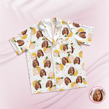 Custom Face Short Sleeved Pajamas Personalized Photo Sleepwear Holiday Gifts