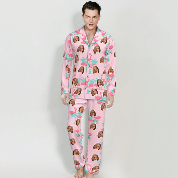 Custom Face Pajamas Sleepwear Personalised Photo Pajamas Gift For Friends