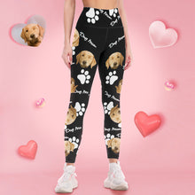 Custom Face Leggings and Tank Top Yoga Clothing Suit Mother's Day Gift - Dog Mom