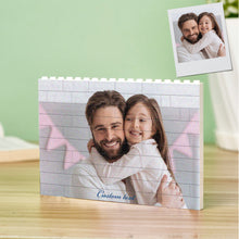 Custom Building Block Puzzle Photo Brick Personalised Brick Puzzles Gift for Family - SantaSocks