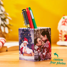 Personalised Photo Building Block Pen Holder Custom Bricks Toy - SantaSocks