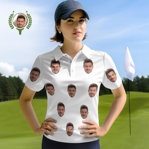 Custom Face Polo Shirts Personalized Photo Shirt