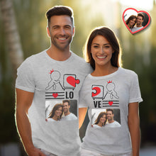 Custom Couple Matching T-shirts Love You Personalized Matching Couple Shirts Valentine's Day Gift