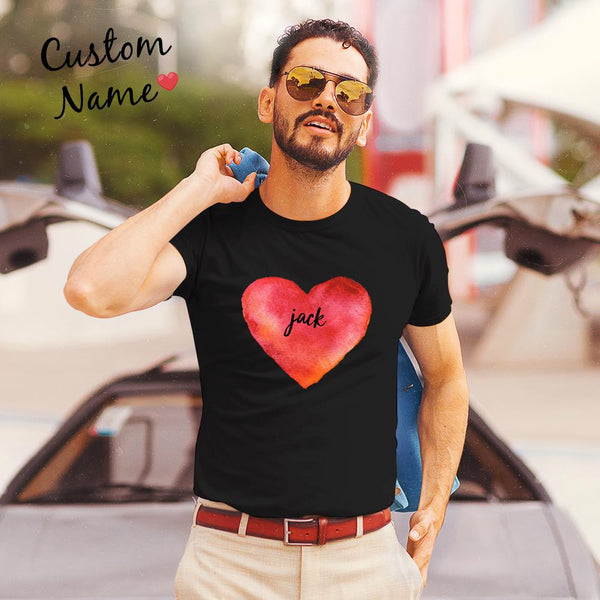 Custom Engraved Valentines Day Sweatshirt Shirt Graffiti Name Valentine Gift