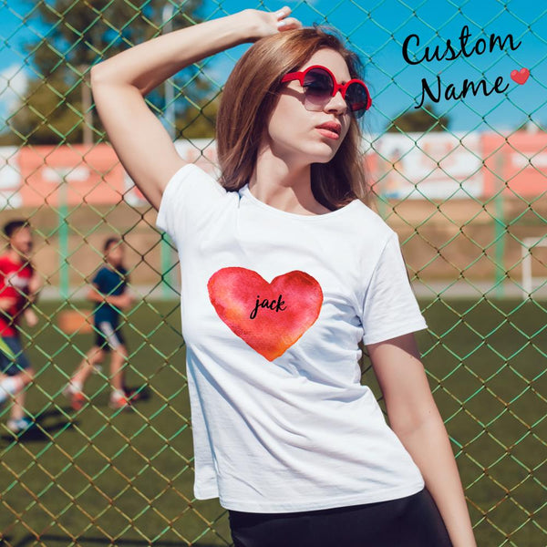 Custom Engraved Valentines Day Sweatshirt Shirt Graffiti Name Valentine Gift