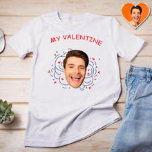 Custom Face Valentines Day Shirt Couple Sweatshirt Couple Jumper Valentines Day Gift