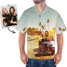Custom Seaside Shirt Men's Hawaiian Shirt