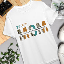 Custom T-shirt Personalized T-shirt with Text Special Gift - To My Mom