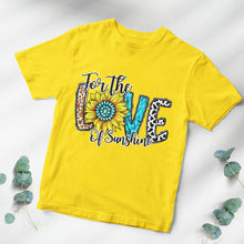 Colorful T-shirt for the Love of Sunshine Gift for Lover