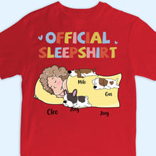 Custom Cartoon Clipart Official Sleepshirt T-shirt Personalised Gifts