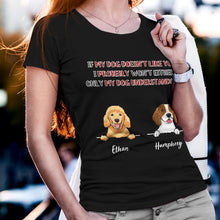 Custom T-shirt Cute Dog T-shirt Pet Photo T-shirt