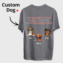 Custom T-shirt Cute Dog T-shirt Pet Photo T-shirt