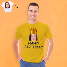 Birthday Gifts, Custom Face T-shirt Happy Birthday Men's All Over Print T-shirt