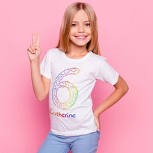 Custom Age 1-6 T-Shirt Double/Both side printing White Personalized Children Shirt Birthday Gift