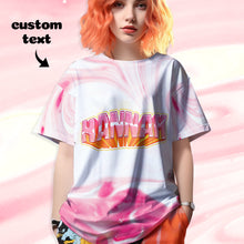 Custom T-shirt Personalized Name Shirt Tee Unisex Shirts