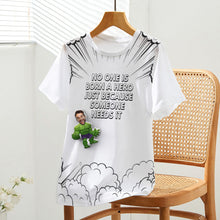 Custom Face Minime Plush Doll T-shirt Personalized Shirts with Text
