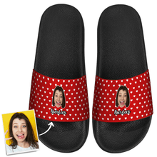 Custom Photo And Text Women's Slide Sandal