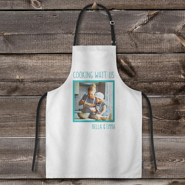 Flash Sale - Custom Adjustable Bib Photo Apron For Kitchen Cooking Restaurant BBQ Painting Crafting Gift