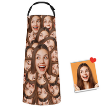 Custom Face Apron Your Funny Mash Chef Gift For Mom