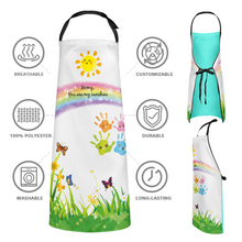 Custom Kitchen Text Apron With Your Best Wishes For Mom