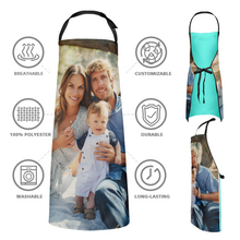 Custom Kitchen Apron With Photo Mother's Day Gifts - Love Mom Love Family