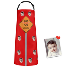 Father's Day Gift Custom Apron Photo Apron Best Dad Ever