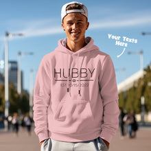 Custom Wifey Hubby Funny Couple Matching Hoodies Personalized Hoodie Valentine's Day Gift