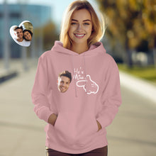 Custom Face Funny Couple Matching Hoodies You are Mine Personalized Hoodie Valentine's Day Gift