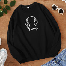 Personalized Dog Ears Sweatshirt with Name Custom Embroider Hoodie Gift for Dog Lover