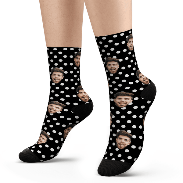 Custom Polka Dot Socks