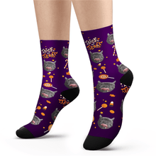Halloween Custom Cute Dog Socks