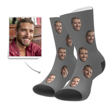 Custom Face Socks 3D Preview Personalized Face Socks for Him