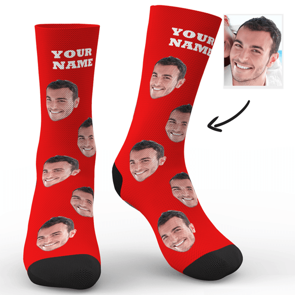Custom Socks Best Gift -Put Any Face on Socks