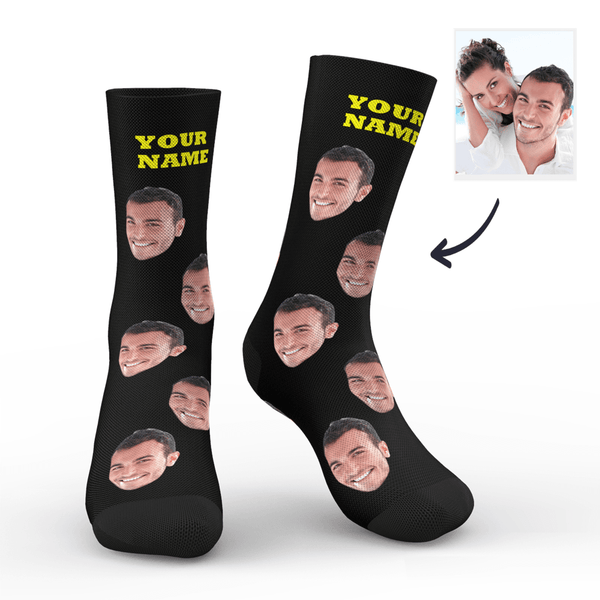 Custom Face Socks - Put Any Face on Socks