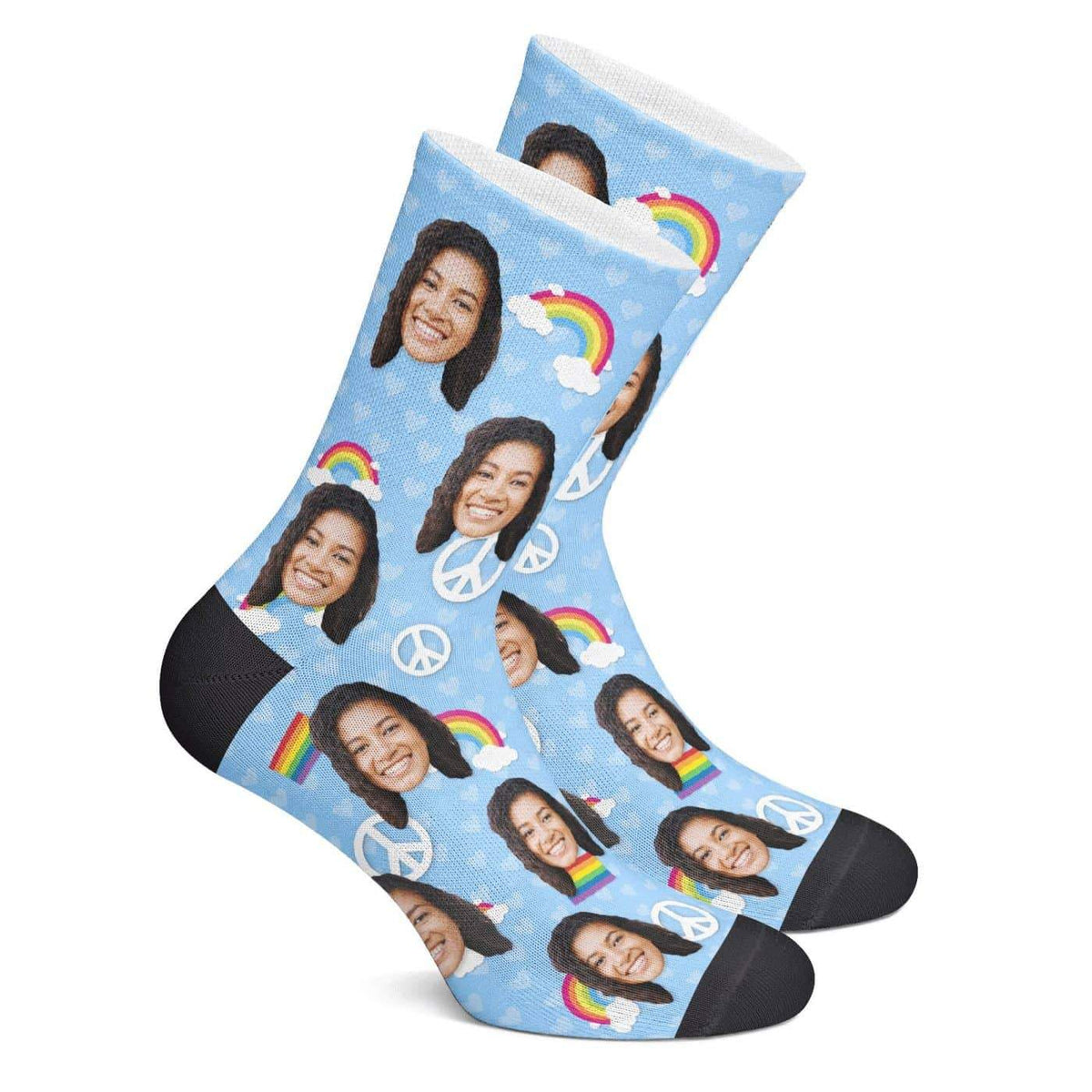 Custom Pride Socks (Rainbows)