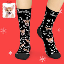 Photo Socks, Custom Dog Face Socks