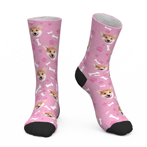 Custom Dog Socks CWZ049 - Pink