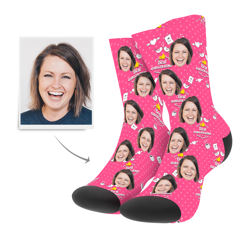 Custom Best Girlfriend Socks
