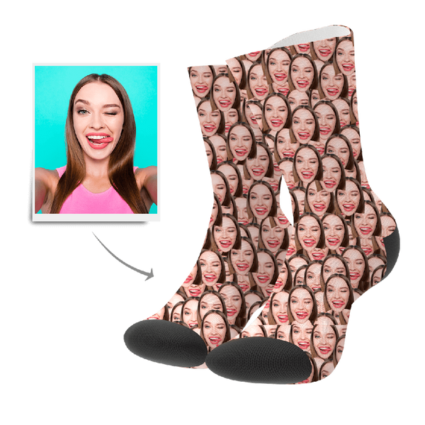 Custom Face Mash Socks