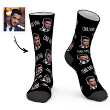 Custom Socks Personalized Photo Socks Gift For Dad Cool Dad