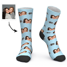 Custom Socks Personalized Photo Socks Best Friend Forever BFF Socks