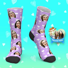Custom Face Socks Personalized Photo Socks Best Friend Forever BFF Socks