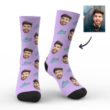 Custom #1 Daddy Photo Socks