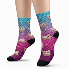 Custom Cute Mermaid Socks