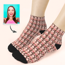 Custom Girlfriend Face Ankle Socks